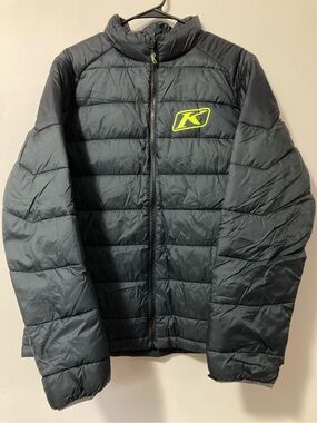 Klim Lightweight Black Puffer Jacket